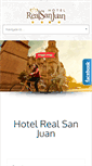 Mobile Screenshot of hotelrealsanjuan.com